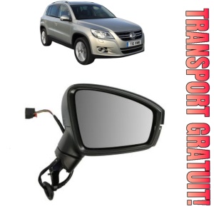 Oglinda Dreapta Volkswagen TIGUAN VAN (5N_) din 2007 - 2018, Auto, Reglaj electric, Completa