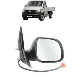 Oglinda Dreapta Volkswagen TRANSPORTER T5 Platform/Chassis (7JD, 7JE, 7JL, 7JY, 7JZ, 7F din 2003 - 2015, Auto, Reglaj electric, Completa - Img 2