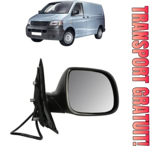 Oglinda Dreapta Volkswagen TRANSPORTER T5 Van (7HA, 7HH, 7EA, 7EH) din 2003 - 2015, Auto, Reglaj electric, Completa