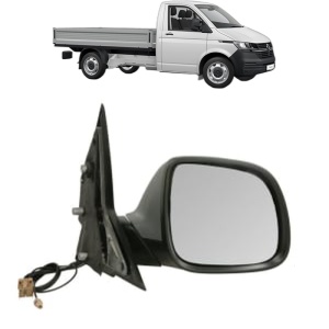 Oglinda Dreapta Volkswagen TRANSPORTER T6 Platform/Chassis (SFD, SFE, SFL, SFZ, SJD, SJ din 2015 - 2024, Auto, Reglaj electric, Completa - Img 2