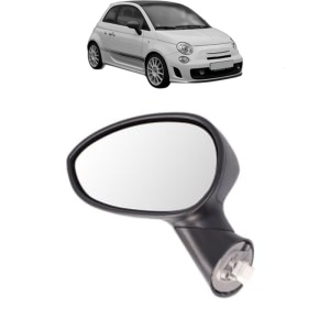 Oglinda Stanga ABARTH 500C / 595C / 695C din 2008 - 2016, Auto, Reglaj electric, Completa - Img 2