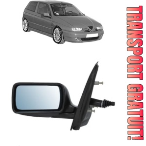 Oglinda Stanga ALFA ROMEO 145 (930_) din 1994 - 2001, Auto, Reglaj mecanic, Completa
