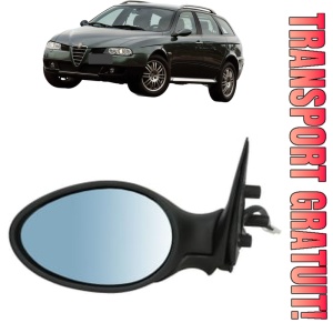 Oglinda Stanga ALFA ROMEO 156 Crosswagon Q4 din 2004 - 2006, Auto, Reglaj electric, Completa