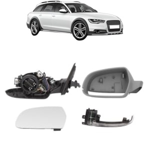 Oglinda Stanga AUDI A4 Allroad B8 (8KH) din 2009 - 2016, Auto, Reglaj electric, Completa - Img 2