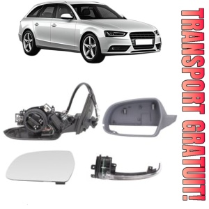Oglinda Stanga AUDI A4 B8 Avant (8K5) din 2007 - 2015, Auto, Reglaj electric, Completa