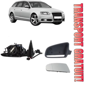 Oglinda Stanga AUDI A6 Allroad C6 (4FH) din 2006 - 2011, Auto, Reglaj electric, Completa
