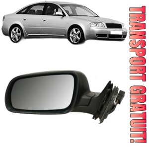 Oglinda Stanga AUDI A6 C5 (4B2, 4B4) din 1997 - 2005, Auto, Reglaj electric, Completa