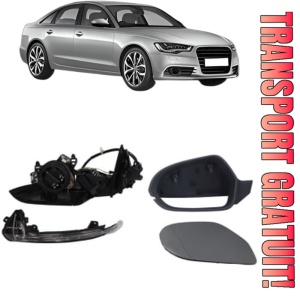 Oglinda Stanga AUDI A6 C7 (4G2, 4GC) din 2010 - 2018, Auto, Reglaj electric, Completa