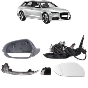 Oglinda Stanga AUDI A6 C7 Avant (4G5, 4GD) din 2011 - 2018, Auto, Reglaj electric, Completa - Img 2