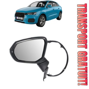 Oglinda Stanga AUDI Q3 (F3B) din 2018 - 2021, Auto, Reglaj electric, Completa