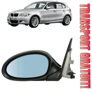 Oglinda Stanga BMW Seria 1 (E87) din 2004 - 2011, Auto, Reglaj electric, Completa