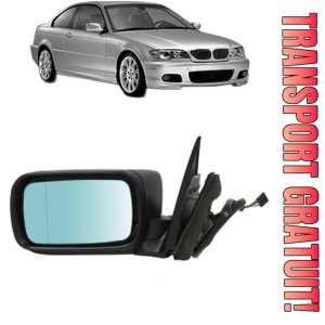 Oglinda Stanga BMW Seria 3 Coupe (E46) din 1998 - 2006, Auto, Reglaj electric, Completa
