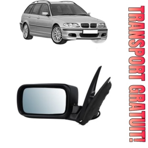 Oglinda Stanga BMW Seria 3 Touring (E46) din 1999 - 2005, Auto, Reglaj electric, Completa