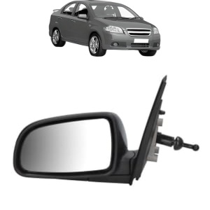 Oglinda Stanga CHEVROLET AVEO / KALOS Hatchback (T250, T255) din 2006 - 2012, Auto, Reglaj mecanic, Completa - Img 2