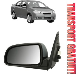 Oglinda Stanga CHEVROLET AVEO / KALOS Saloon (T250, T255) din 2005 - 2013, Auto, Reglaj electric, Completa