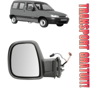 Oglinda Stanga CITROEN BERLINGO / BERLINGO FIRST MPV (MF_, GJK_, GFK_) din 1996 - 2011, Auto, Reglaj electric, Completa