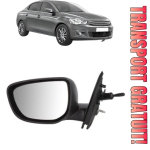 Oglinda Stanga CITROEN C-ELYSEE (DD_) din 2012 - 2018, Auto, Reglaj mecanic, Completa