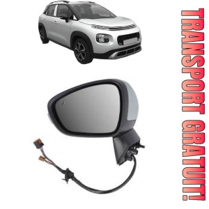 Oglinda Stanga CITROEN C3 AIRCROSS I (2R_, 2C_) din 2017 - 2020, Auto, Reglaj electric, Completa