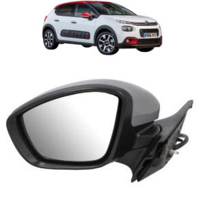 Oglinda Stanga CITROEN C3 III (SX) din 2016 - 2018, Auto, Reglaj electric, Completa - Img 2