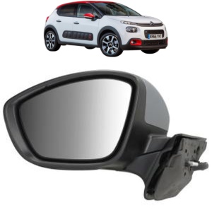 Oglinda Stanga CITROEN C3 III Van (SX_, SY_) din 2016 - 2019, Auto, Reglaj electric, Completa - Img 2