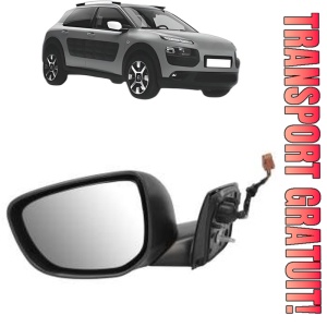 Oglinda Stanga CITROEN C4 CACTUS din 2014 - 2018, Auto, Reglaj electric, Completa