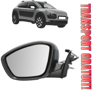 Oglinda Stanga CITROEN C4 CACTUS din 2014 - 2018, Auto, Reglaj electric, Completa