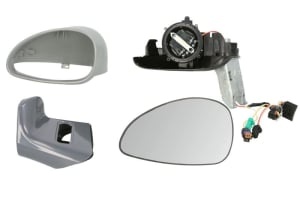 Oglinda Stanga CITROEN C4 I (LC_) din 2004 - 2012, Auto, Reglaj electric, Completa - Img 3