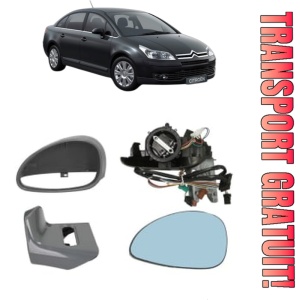 Oglinda Stanga CITROEN C4 I Saloon din 2006 - 2014, Auto, Reglaj electric, Completa