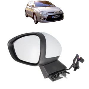 Oglinda Stanga CITROEN C4 II (NC_) din 2009 - 2018, Auto, Reglaj electric, Completa - Img 2