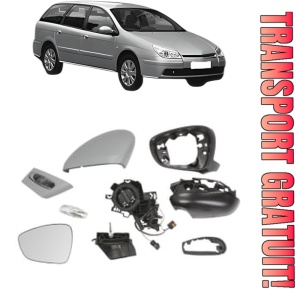 Oglinda Stanga CITROEN C5 II Break (RE_) din 2004 - 2008, Auto, Reglaj electric, Completa