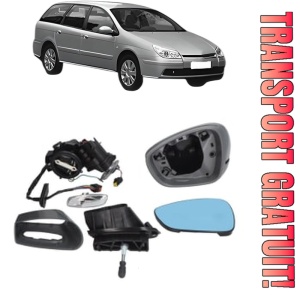 Oglinda Stanga CITROEN C5 II Break (RE_) din 2004 - 2008, Auto, Reglaj electric, Completa