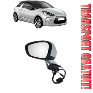 Oglinda Stanga CITROEN DS3 (SA_) din 2009 - 2015, Auto, Reglaj electric, Completa