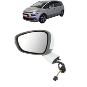 Oglinda Stanga CITROEN GRAND C4 SPACETOURER (3A_, 3E_) din 2018 - 2019, Auto, Reglaj electric, Completa - Img 2