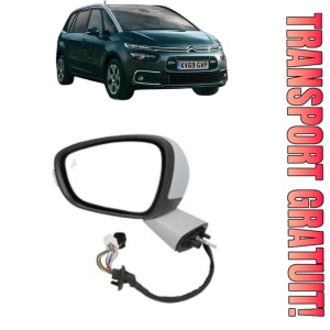 Oglinda Stanga CITROEN GRAND C4 SPACETOURER Van (3A_, 3E_) din 2019, Auto, Reglaj electric, Completa