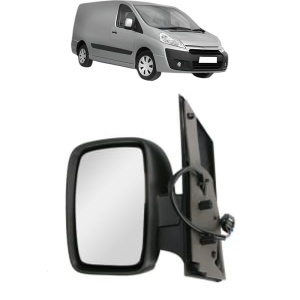 Oglinda Stanga CITROEN JUMPY II Van din 2007 - 2016, Auto, Reglaj electric, Completa - Img 2