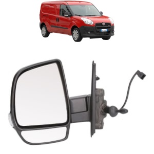 Oglinda Stanga FIAT DOBLO Cargo (263_) din 2010 - 2023, Auto, Reglaj mecanic, Completa - Img 2
