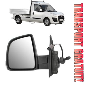 Oglinda Stanga FIAT DOBLO Platform/Chassis (263_) din 2010 - 2023, Auto, Reglaj mecanic, Completa