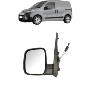 Oglinda Stanga FIAT FIORINO Box Body/MPV (225_) din 2007 - 2015, Auto, Reglaj mecanic, Completa - Img 2