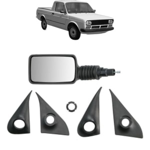 Oglinda Stanga FIAT FIORINO Pick up (147_) din 1982 - 1989, Auto, Reglaj mecanic, Completa - Img 2