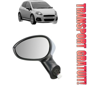 Oglinda Stanga FIAT GRANDE PUNTO Van (199_) din 2006 - 2013, Auto, Reglaj electric, Completa