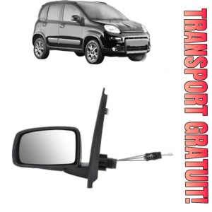 Oglinda Stanga FIAT PANDA VAN (312_, 519_) din 2012 - 2020, Auto, Reglaj manual, Completa