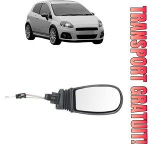 Oglinda Stanga FIAT PUNTO din 1993 - 2015, Auto, Reglaj mecanic, Completa
