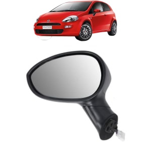 Oglinda Stanga FIAT PUNTO EVO Hatchback Van (199_) din 2009 - 2012, Auto, Reglaj electric, Completa - Img 2