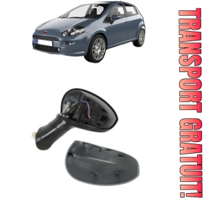 Oglinda Stanga FIAT PUNTO Hatchback Van (199_) din 2008 - 2012, Auto, Reglaj electric, Completa
