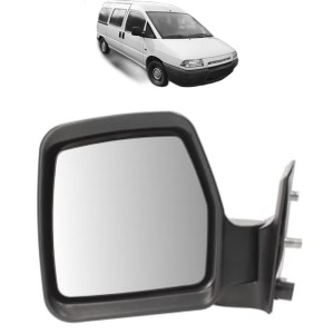 Oglinda Stanga FIAT SCUDO Bus (220_) din 1996 - 2006, Auto, Reglaj manual, Completa - Img 2