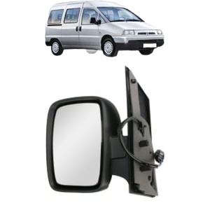 Oglinda Stanga FIAT SCUDO Bus (270_, 272_) din 2007 - 2016, Auto, Reglaj electric, Completa - Img 2
