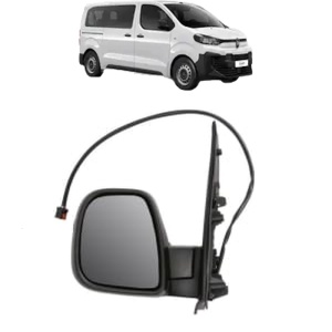 Oglinda Stanga FIAT SCUDO Bus din 2022 - 2025, Auto, Reglaj electric, Completa - Img 2