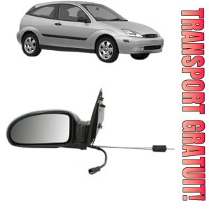 Oglinda Stanga FORD FOCUS I (DAW, DBW) din 1998 - 2007, Auto, Reglaj mecanic, Completa