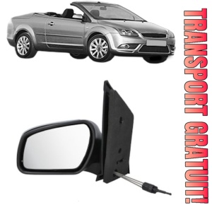 Oglinda Stanga FORD FOCUS II Convertible din 2006 - 2010, Auto, Reglaj mecanic, Completa