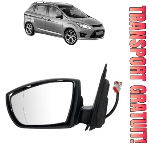 Oglinda Stanga FORD GRAND C-MAX (DXA/CB7, DXA/CEU) din 2010 - 2019, Auto, Reglaj electric, Completa